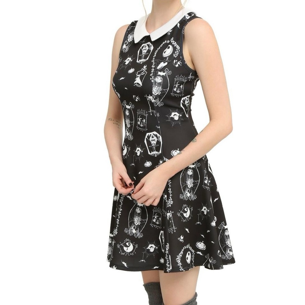The Nightmare Before Christmas Collar Dress Hot Topic Disney